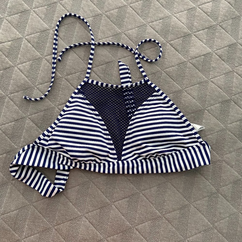 target (mossimo) women's halter mesh bikini top